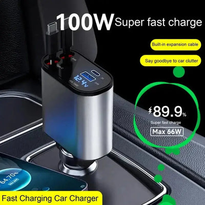 4-IN-1 FAST CAR CHARGER gadgetsglour.store 