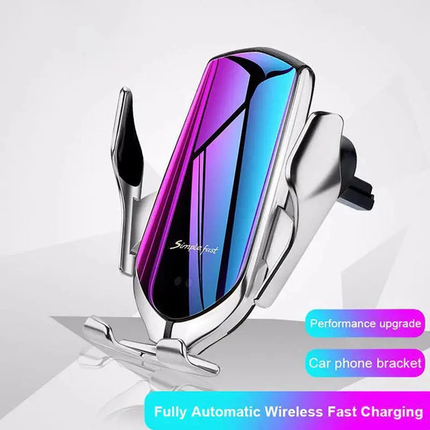 Auto Clamping Wireless Car Charger gadgetsglour.store 